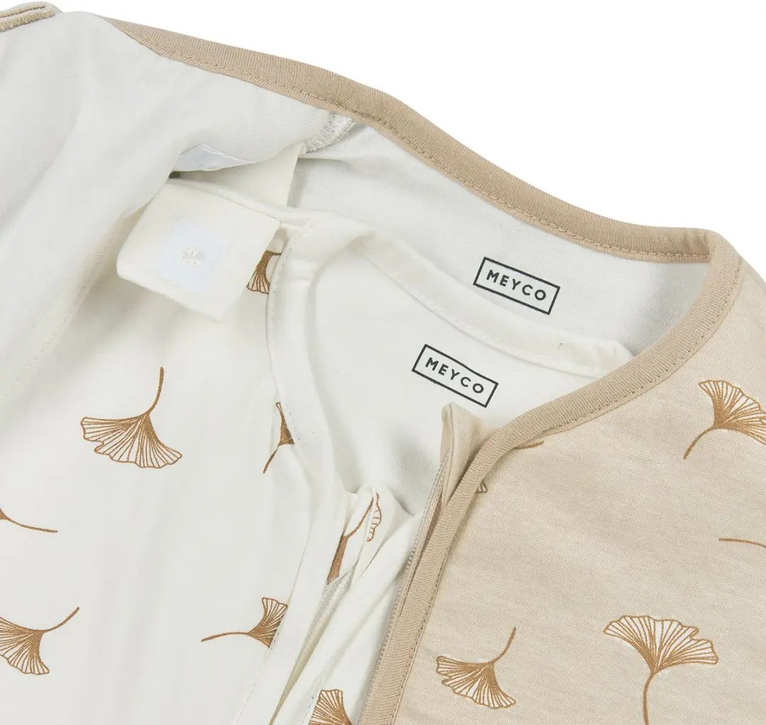 Meyco Ginkgo Baby Slaapzak 4 Seizoenen Deluxe 3.0 TOG - Soft Sand