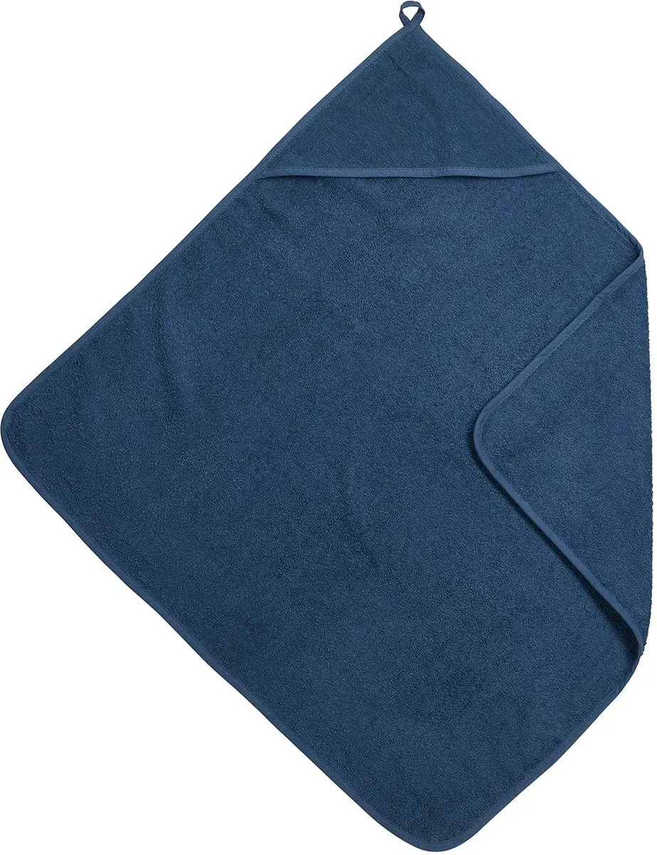 Meyco Baby Uni Badcape Indigo 75x75cm