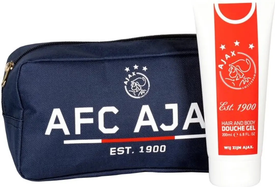 Ajax Douchegel & Toilettas Geschenkset 200ml