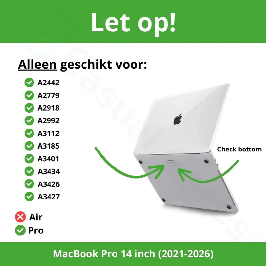 Dux Ducis Armor Cover MacBook Pro 14 8720791566524 - Transparant