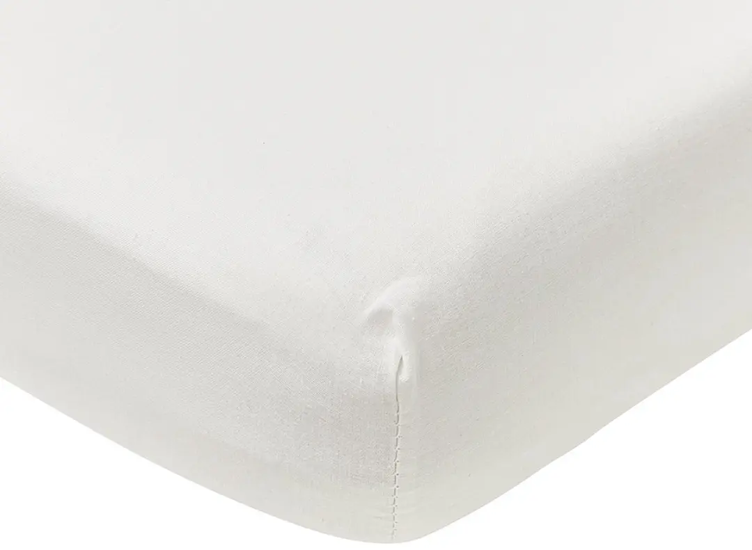 Meyco Baby Uni Hoeslaken Juniorbed 70x150cm - Wit