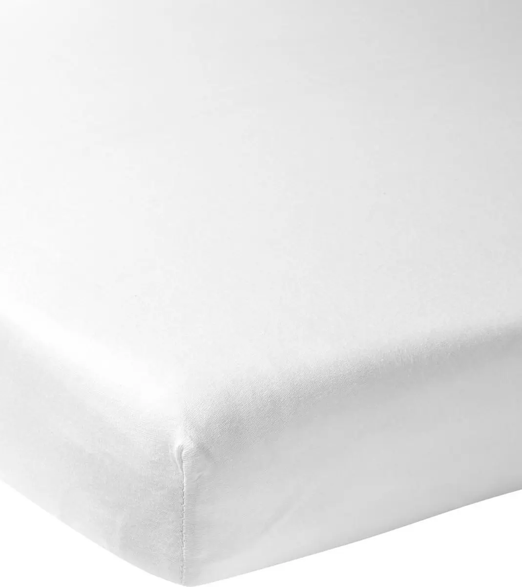 Meyco Baby Uni Hoeslaken Juniorbed 70x150cm - Wit