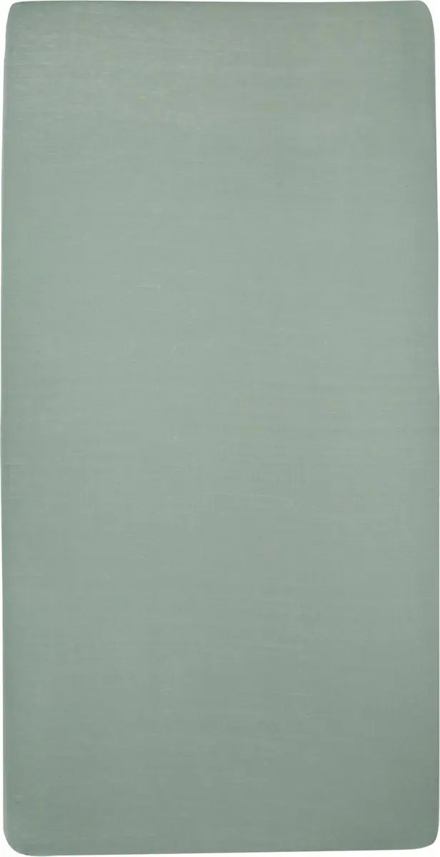 Meyco Baby Uni Hoeslaken Juniorbed Stone Green 70x140/150cm