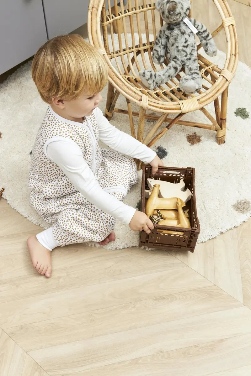 Meyco Baby Cheetah Winter Slaapoverall 80cm - 2.0 TOG