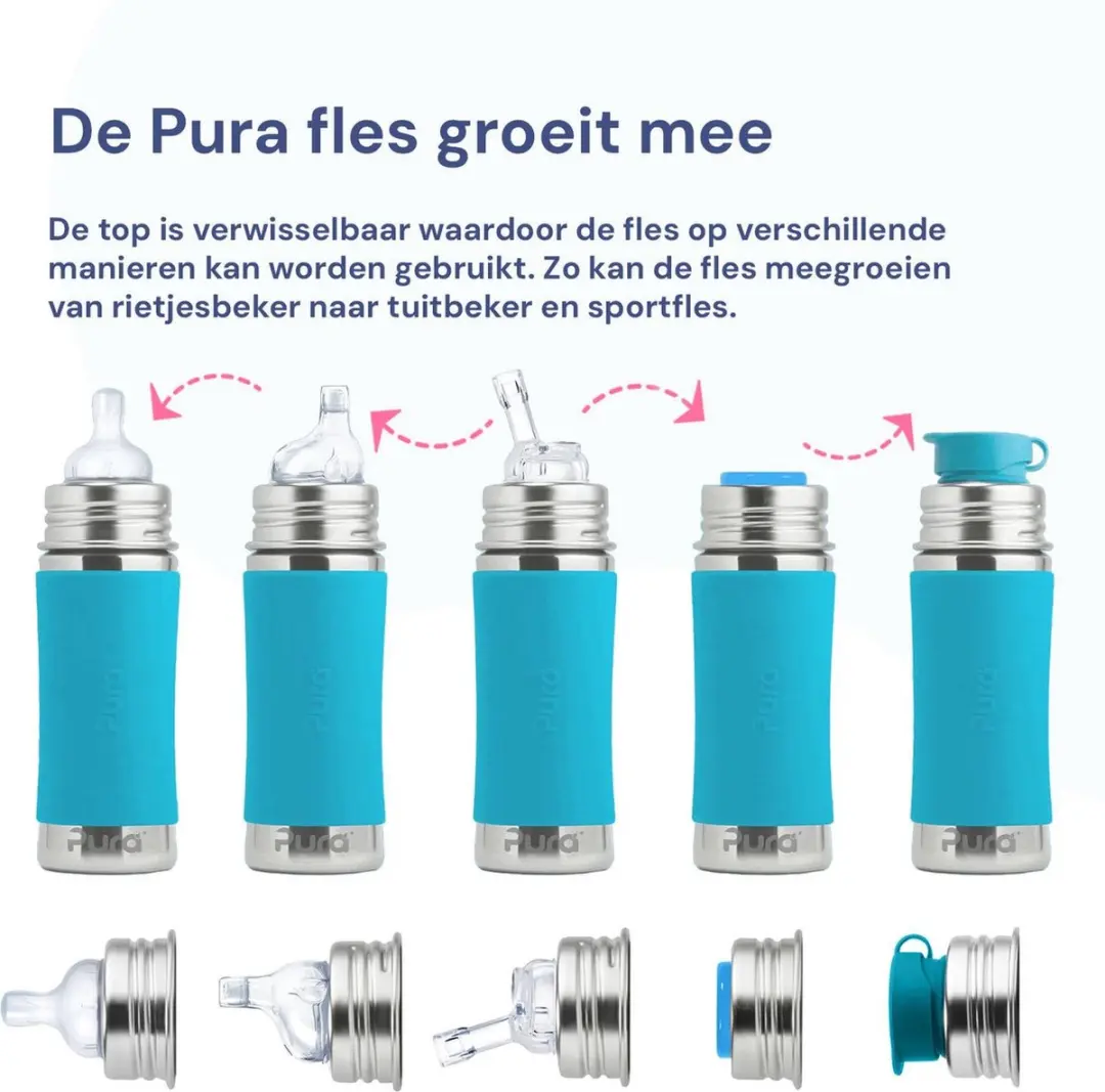 Pura Thermos Tuitfles 260ml - Groen