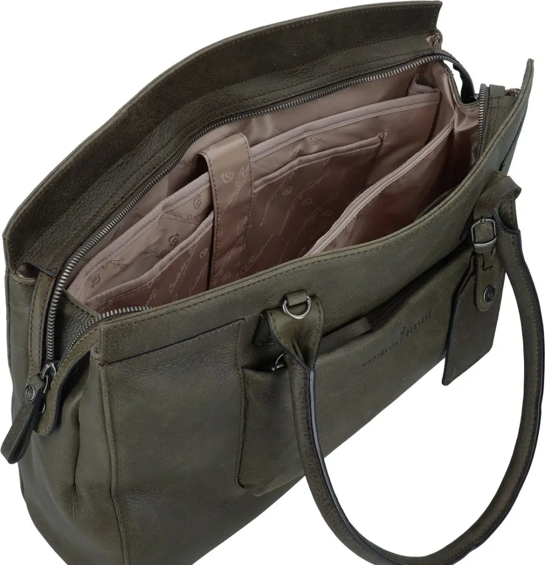 Castelijn & Beerens Laptoptas Carisma 15 inch - Groen