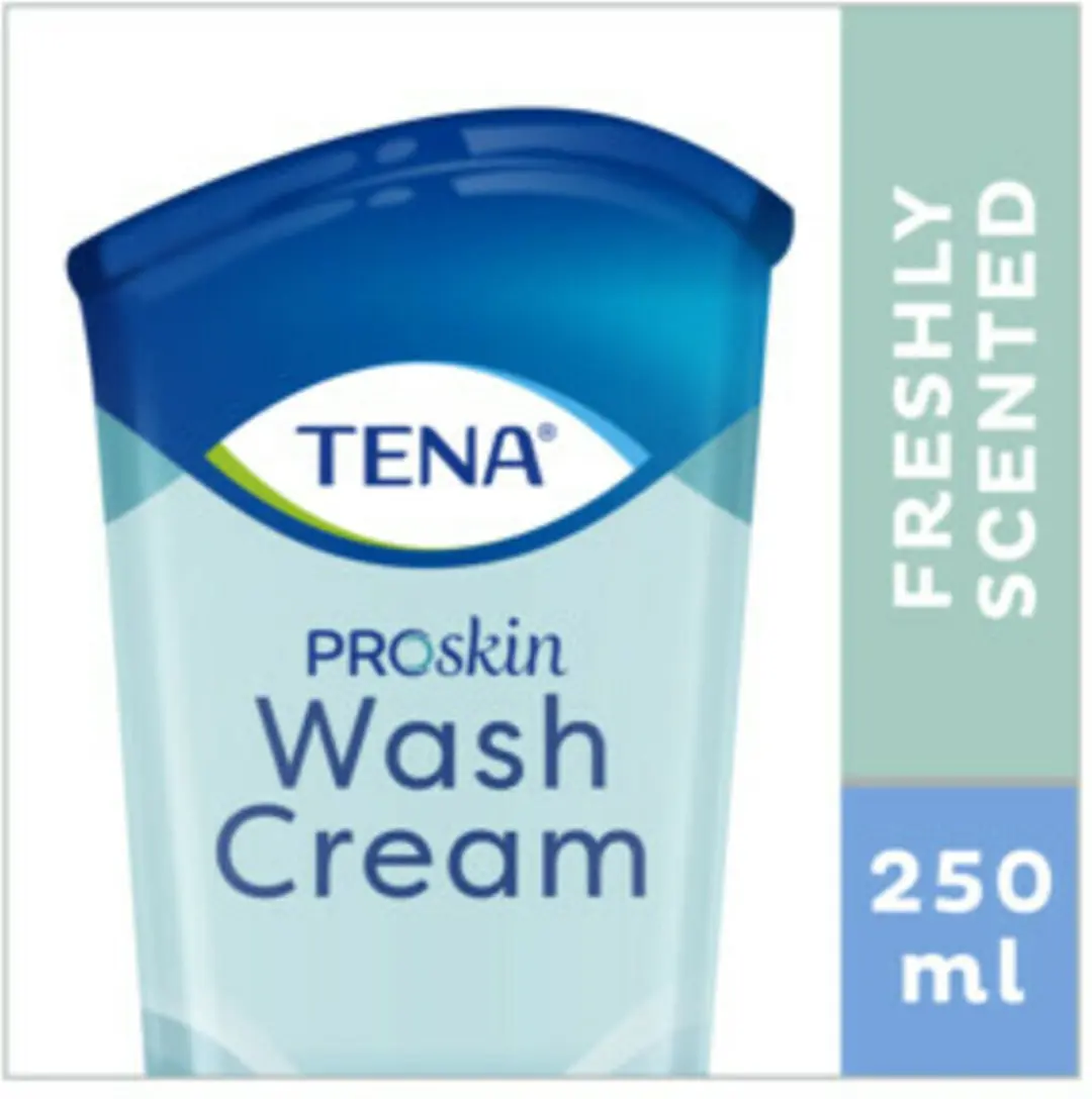 TENA Proskin Wash Cream 250ml - 10 Stuks