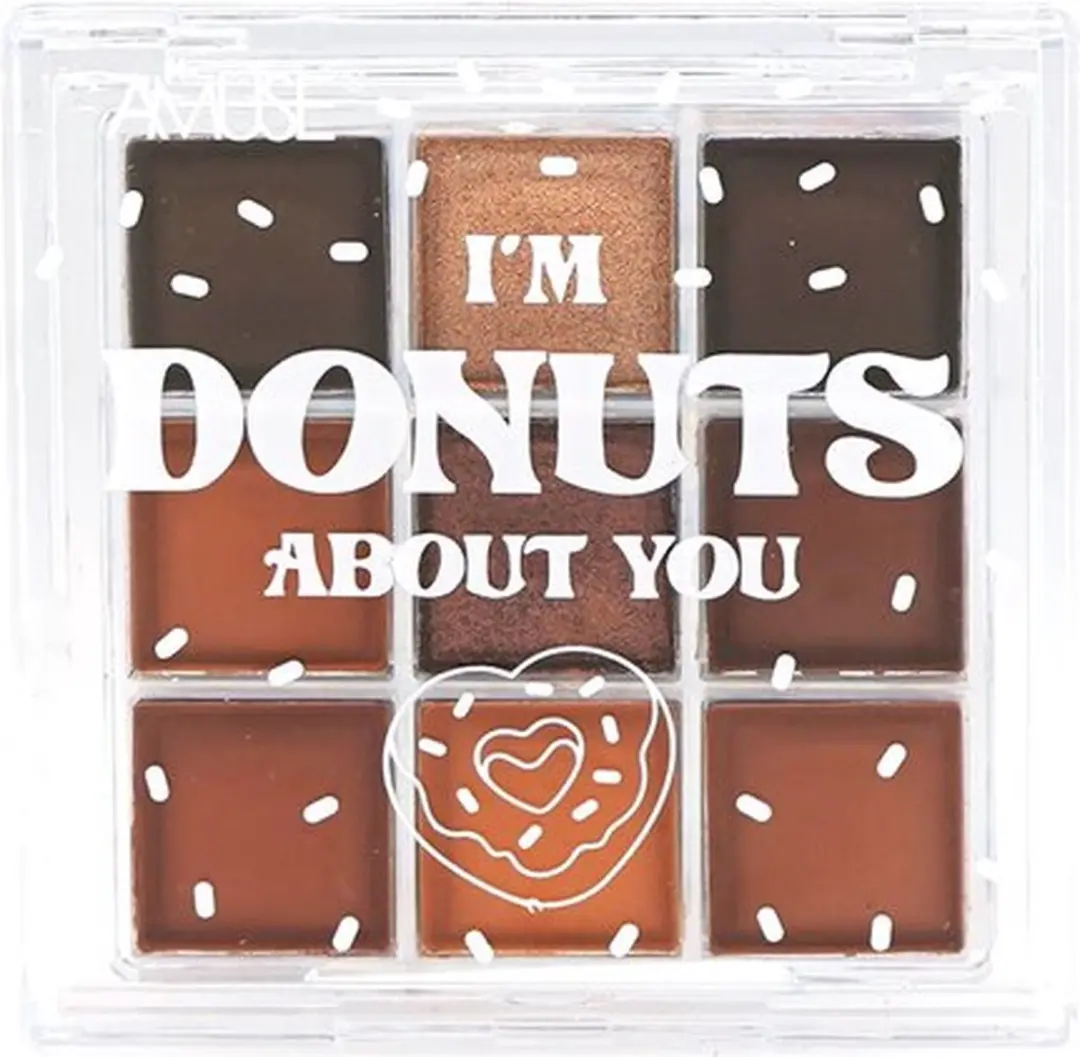 Amuse I'm Donuts About You Oogschaduw Palette 02 - 9 Kleuren