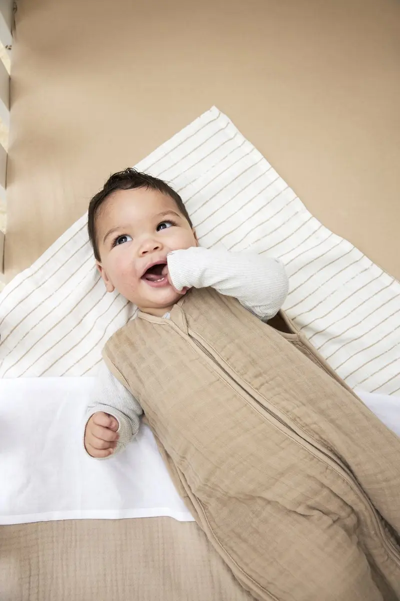 Meyco Baby Uni Slaapzak 110cm - 0.5 TOG - Sand