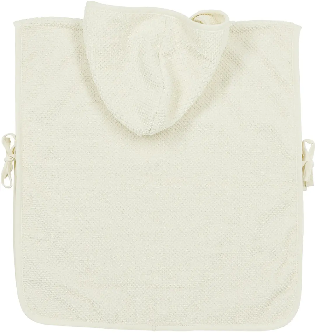 Meyco Baby Popcorn Badponcho - Natural