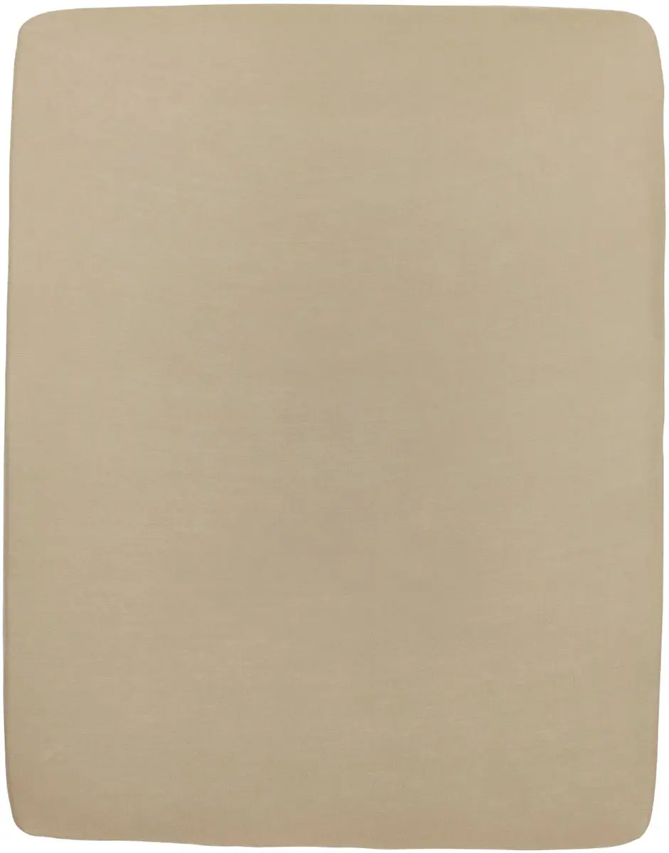 Meyco Baby Uni Hoeslaken Co-Sleeper 2-pack - 50x90cm Taupe