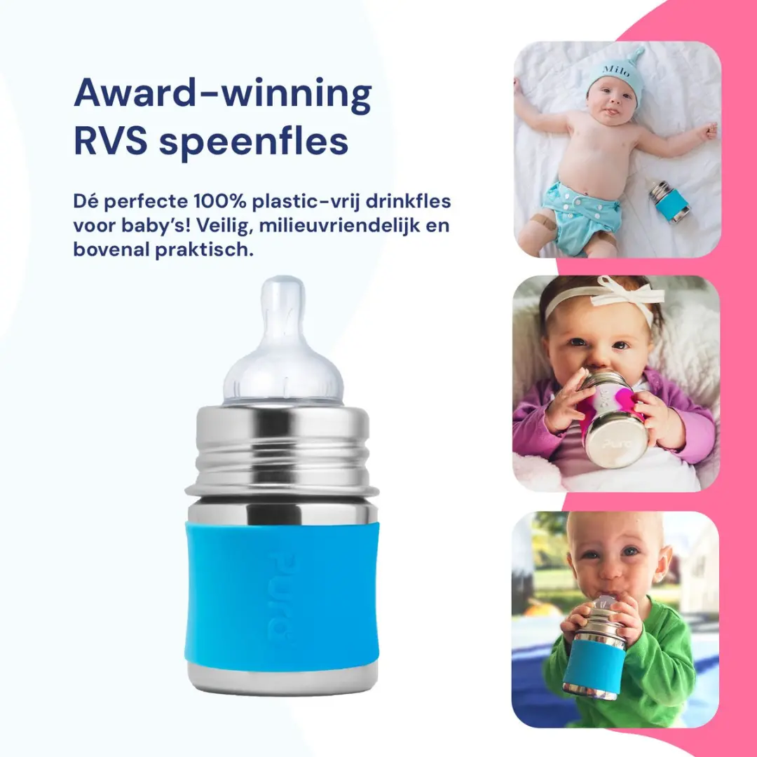 Pura Speenfles 150ml - Aqua