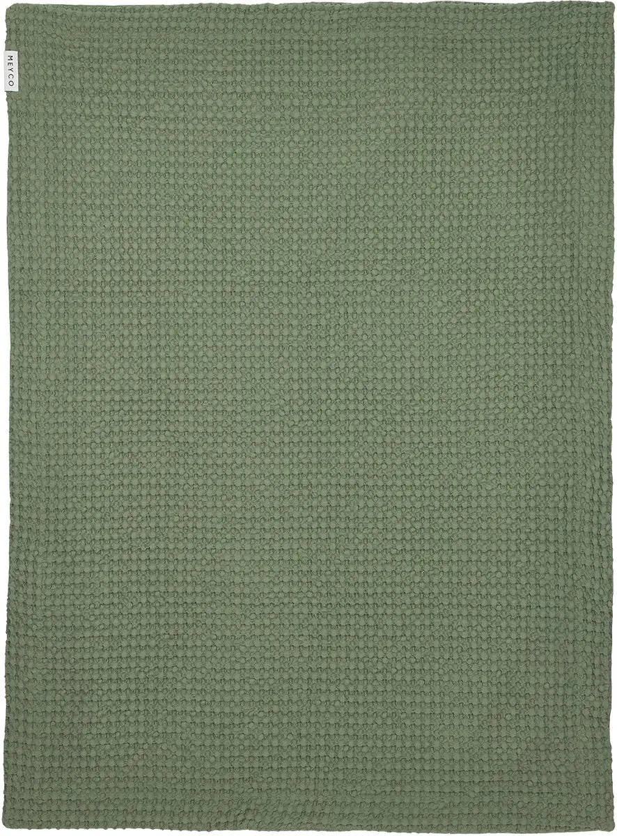 Meyco Baby Wiegdeken Olive Green 75x100cm - 1.0 TOG