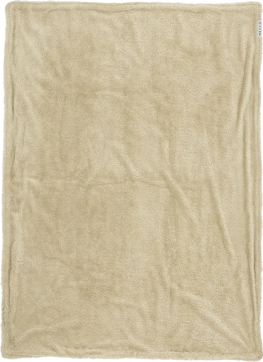 Meyco Baby Mini Knots Ledikantdeken 100x150cm - Sand - 2.0 TOG