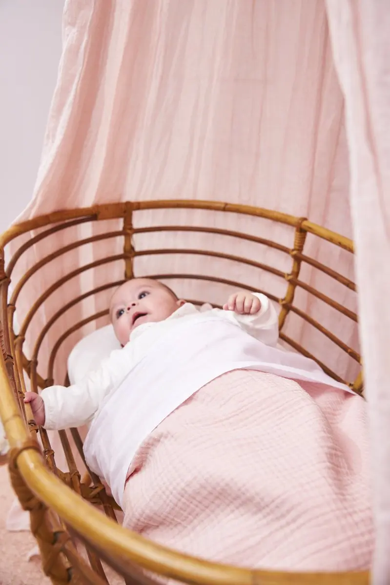 Meyco Baby Uni Klamboe - Soft Pink - Ø55cm