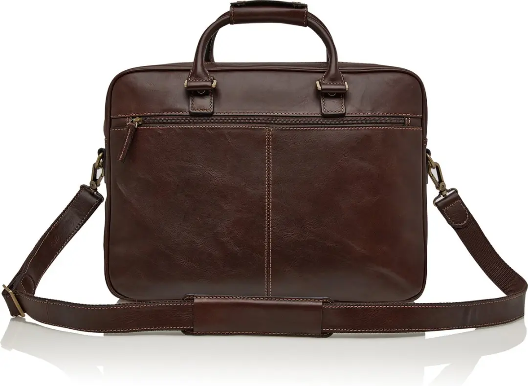 Castelijn & Beerens Verona Business RFID Laptoptas 15.6" - Mocca