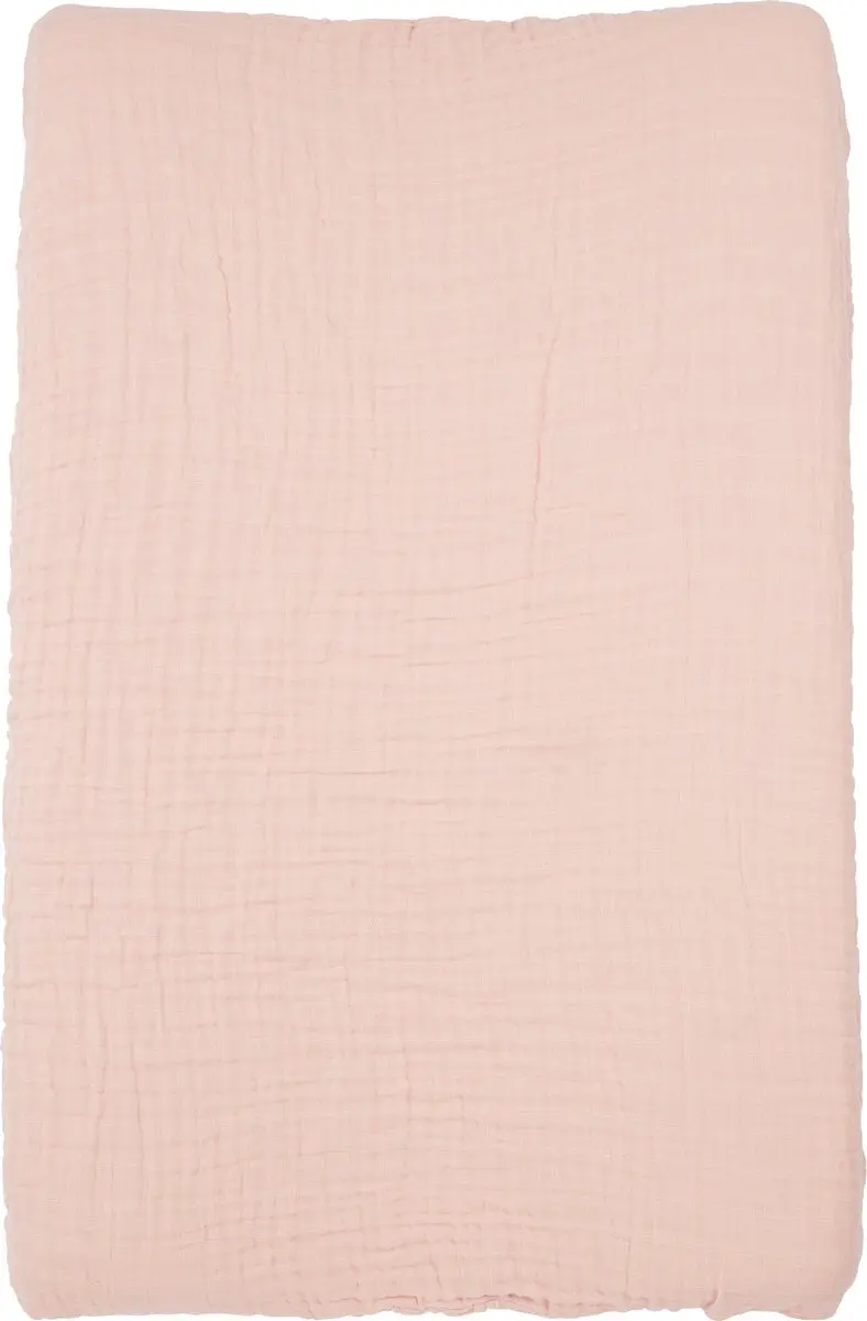 Meyco Baby Uni Aankleedkussenhoes Soft Pink 50x70cm