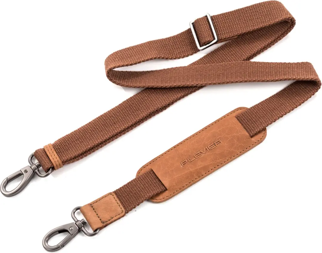 Plevier Basalt businesstas 16 inch cognac.