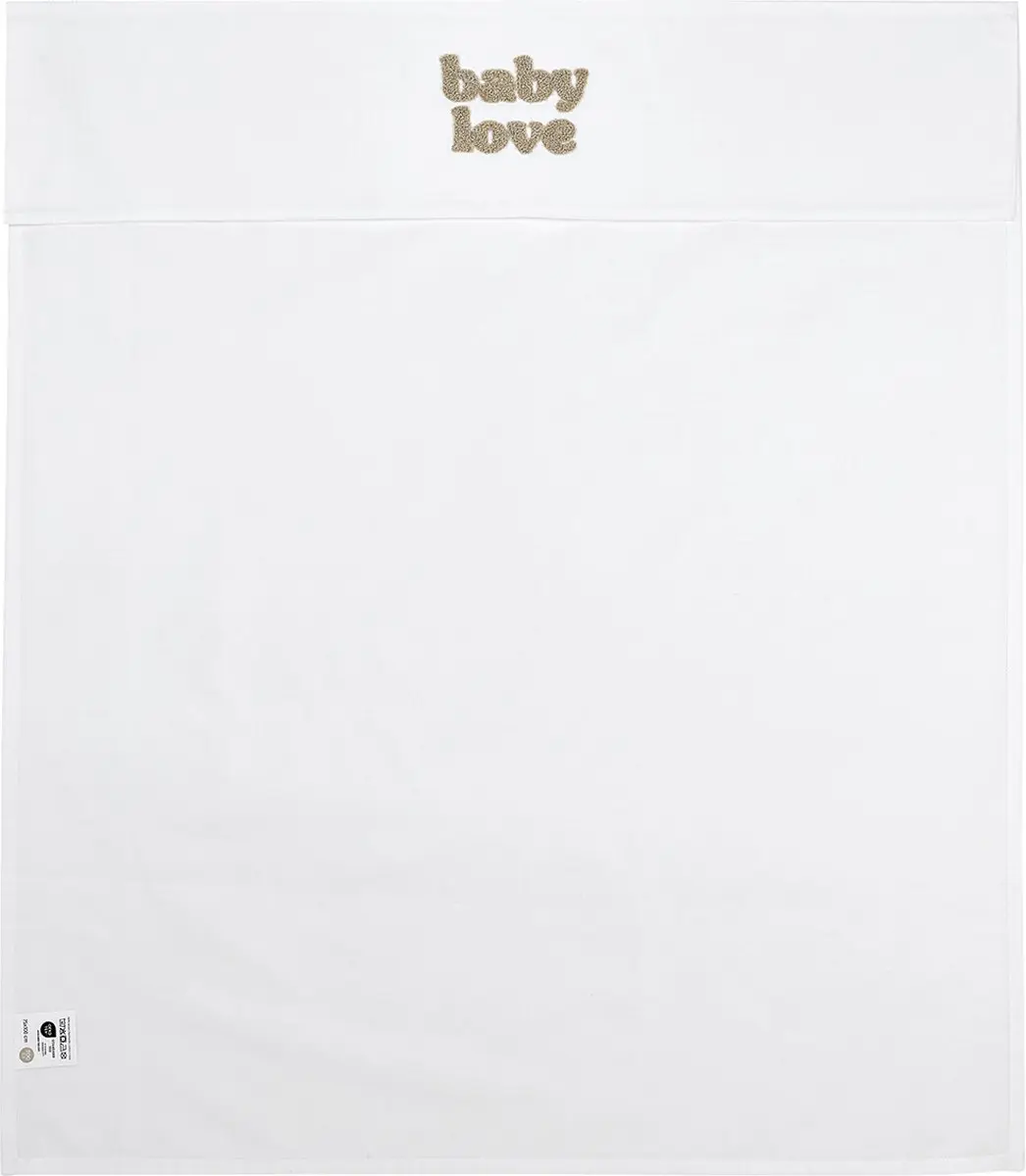 Meyco Baby Love Ledikantlaken 100x150cm - Sand Melange
