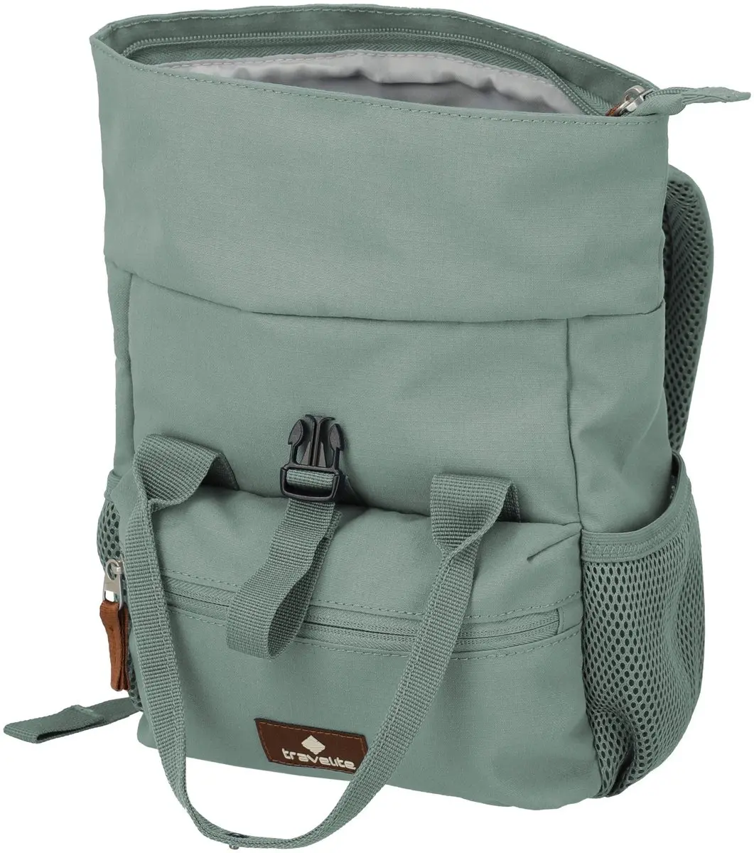 Travelite Basics Stad Rugzak 27cm - Mint - afbeelding 6 van 6
