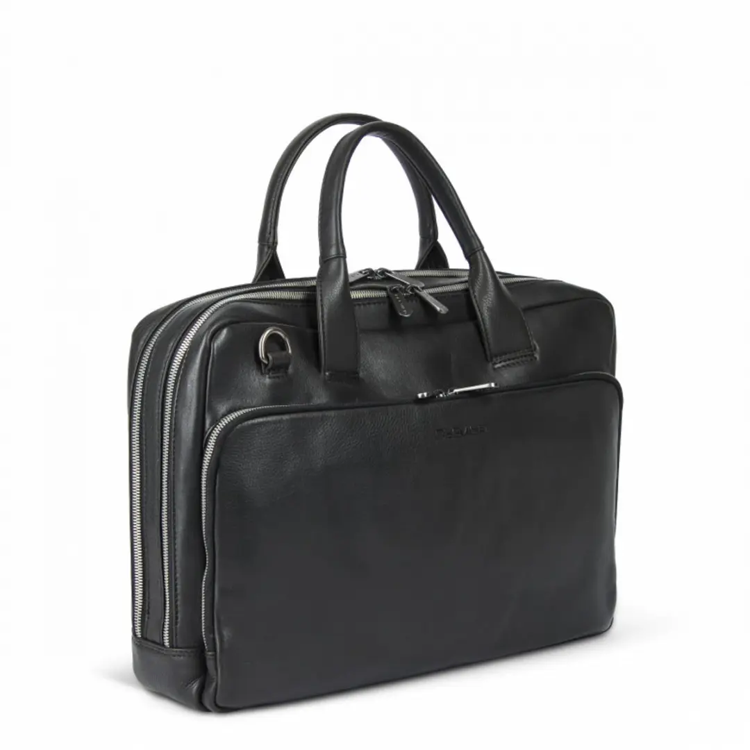 Plevier Larry laptoptas 16 inch zwart.