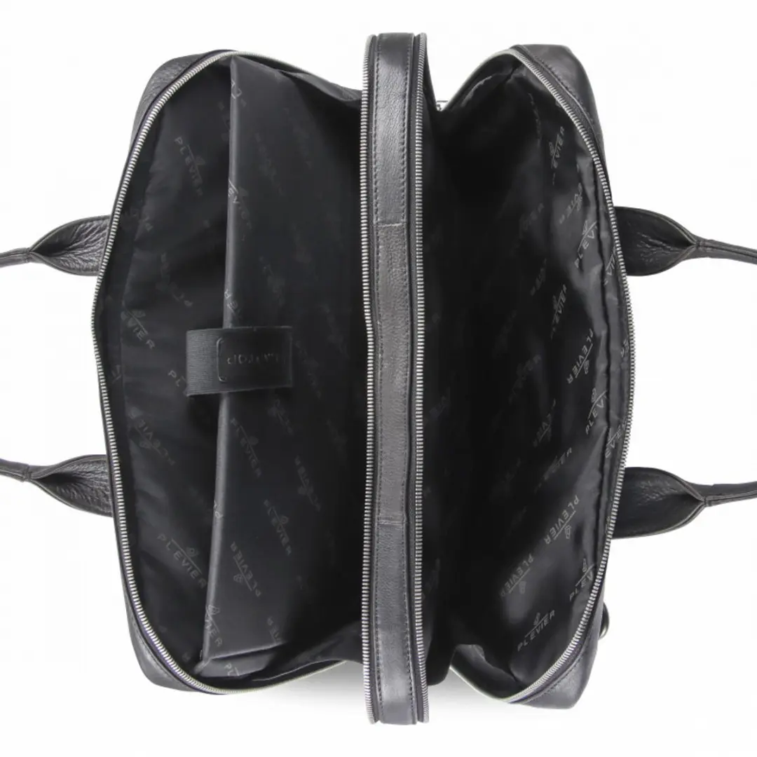 Plevier Larry laptoptas 16 inch zwart.