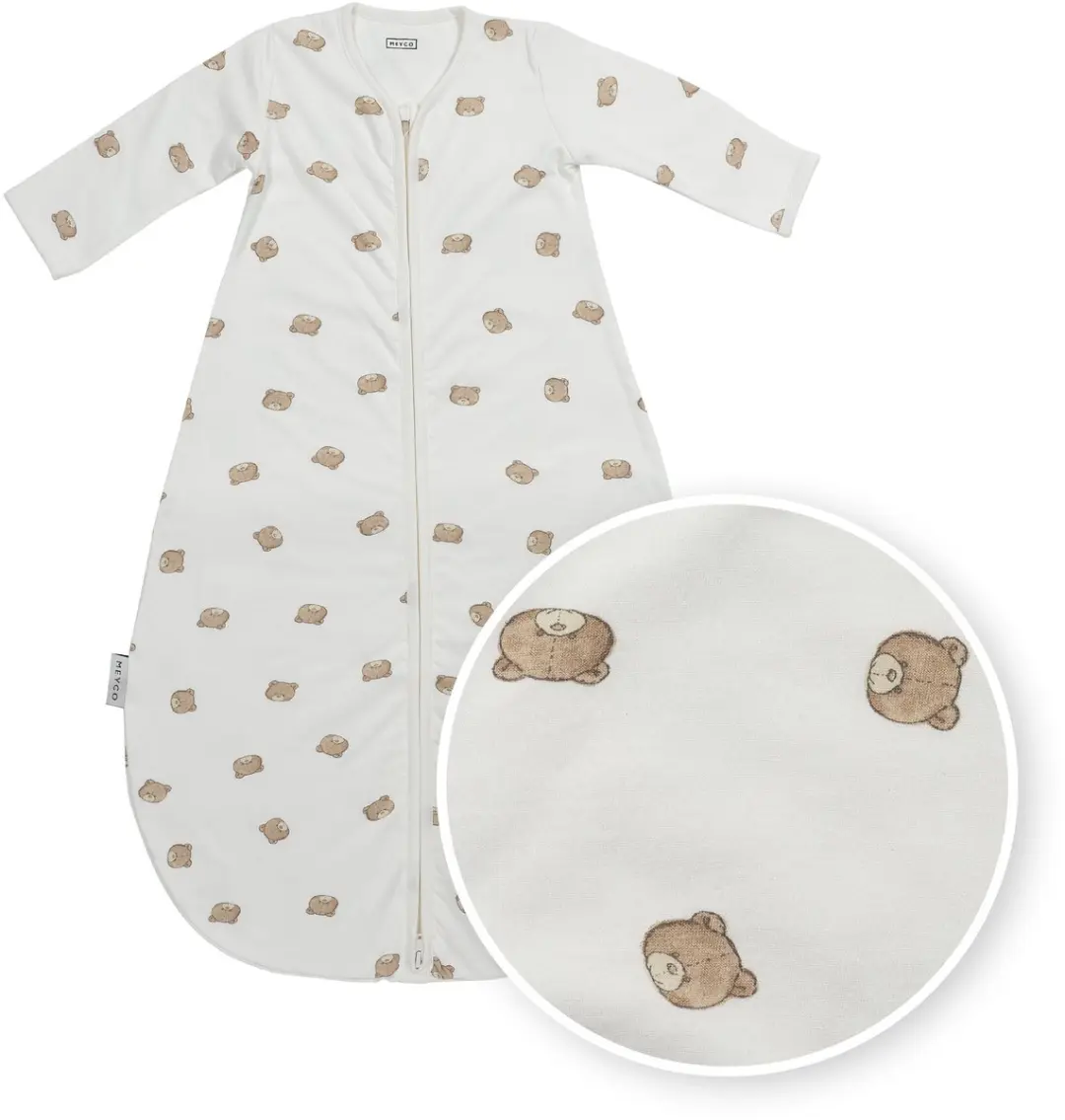 Meyco Baby Bear Baby Slaapzak Multicolour 90cm