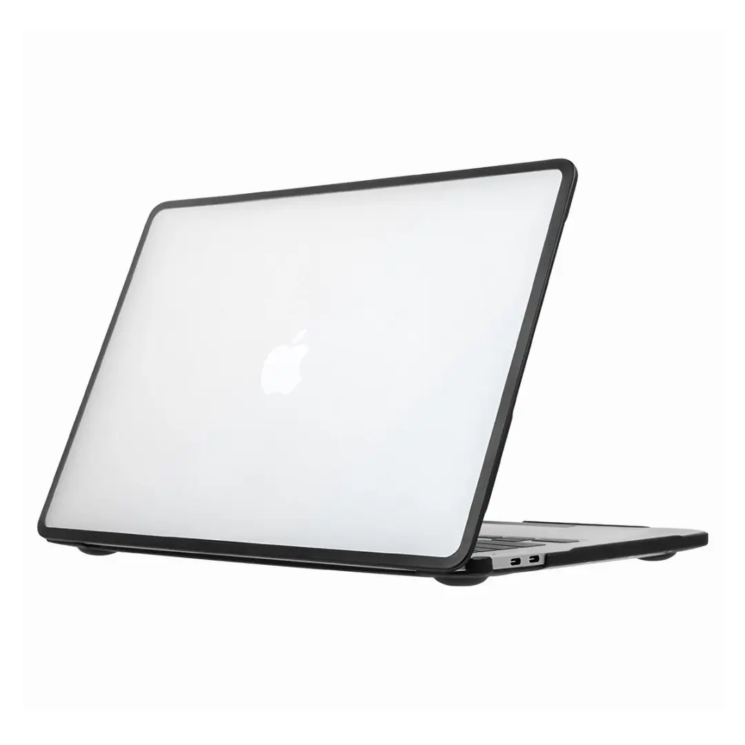 Mobilize MacBook Pro 13 Hardshell Hoes - A1706/A1708/A1989 - Transparant/Zwart