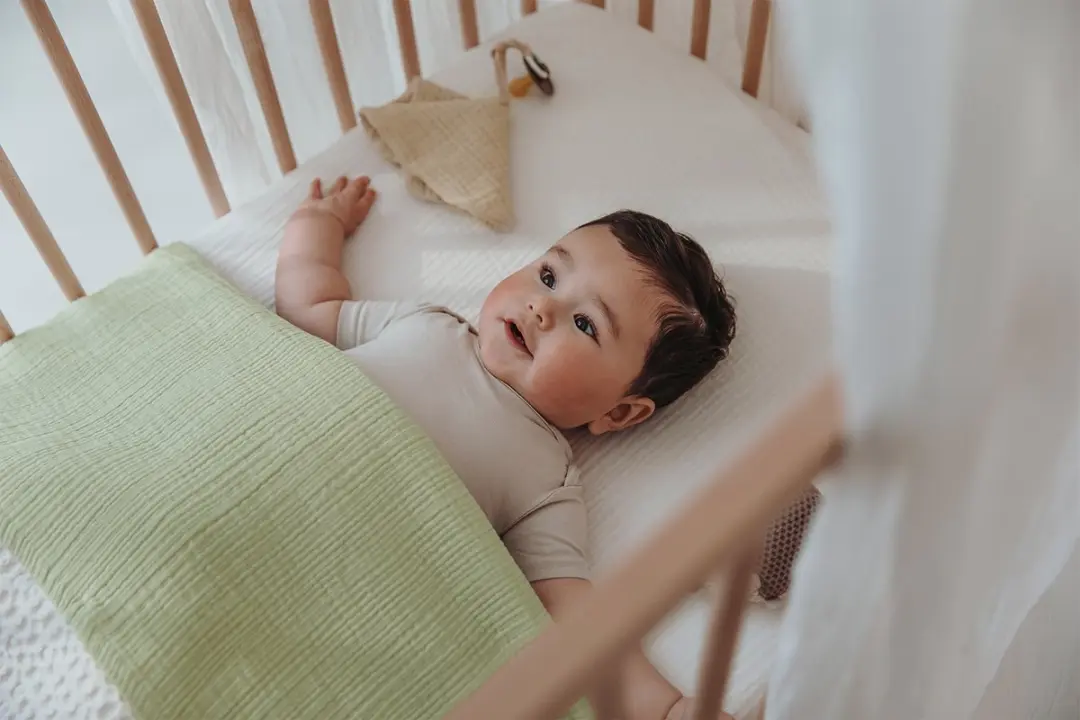 Meyco Baby Uni Hoeslaken Ledikant 60x120cm - Offwhite