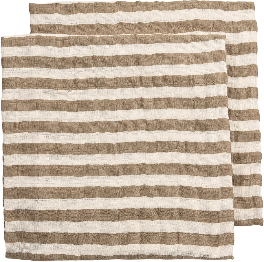 Meyco Baby Fat Stripe Hydrofiele Doeken 70x70cm