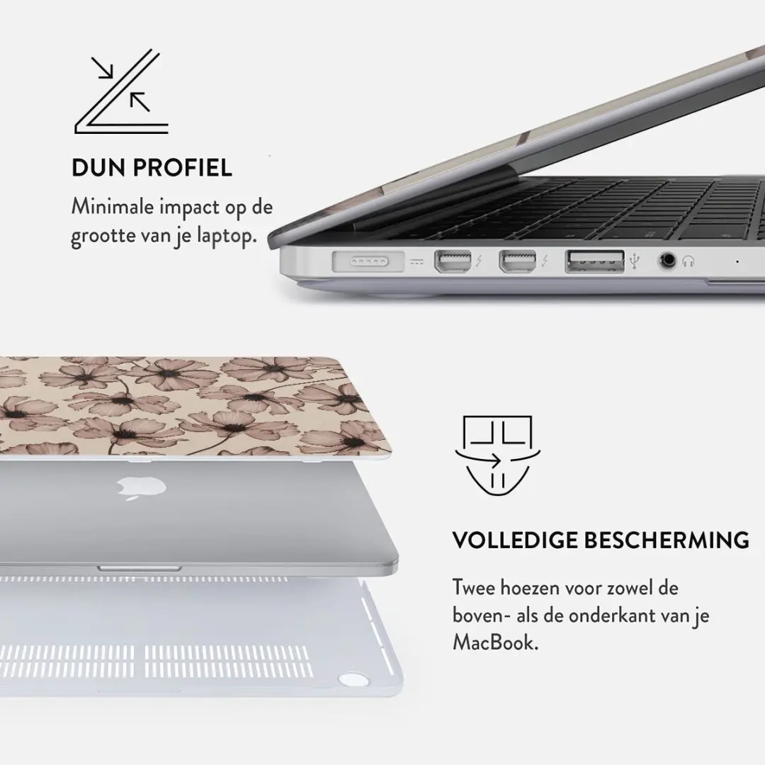 Burga Hardshell Cover Apple MacBook Air 13 Barely Yours