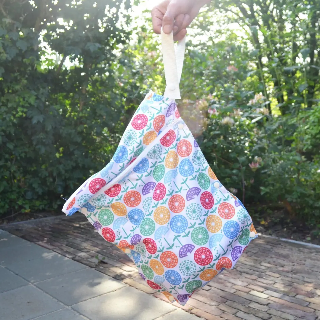 TotsBots Wet & Dry Bag Breeze Luieretui - Multicolor