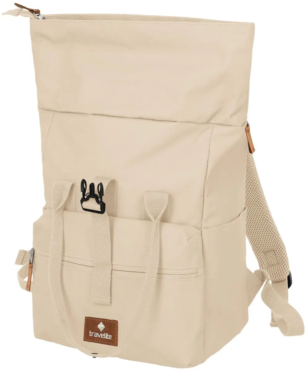 Travelite Basics Short Handle Rollup 096304-30 - 13 inch - Wit - afbeelding 6 van 6