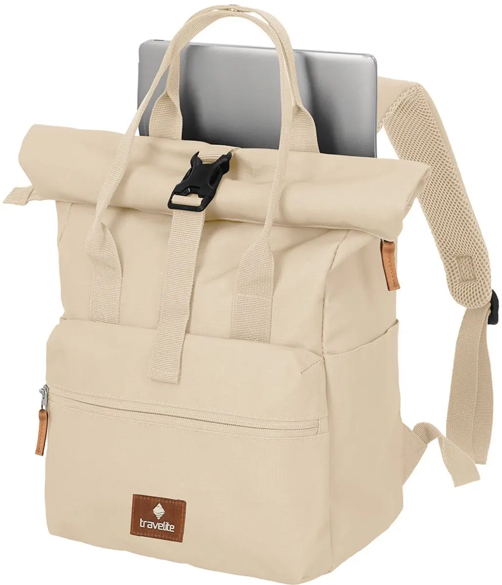 Travelite Basics Short Handle Rollup 096304-30 - 13 inch - Wit