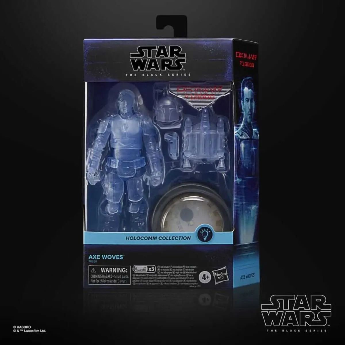 Hasbro Axe Woves Holocomm Collection Star Wars The Black Series Mandalorian - 15cm