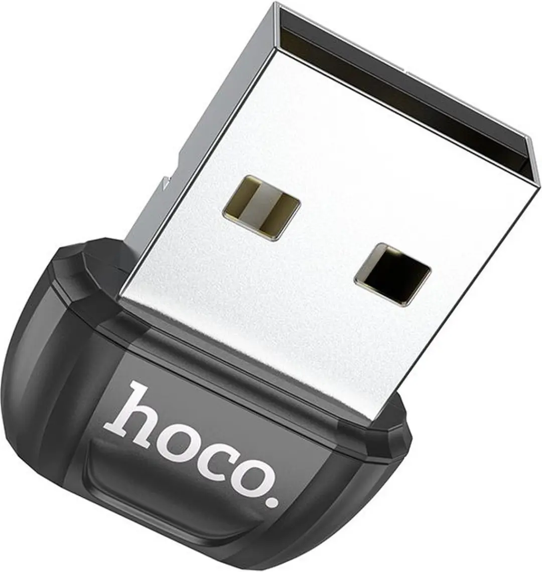 Hoco UA18 USB Bluetooth 5.0 Adapter - Zwart