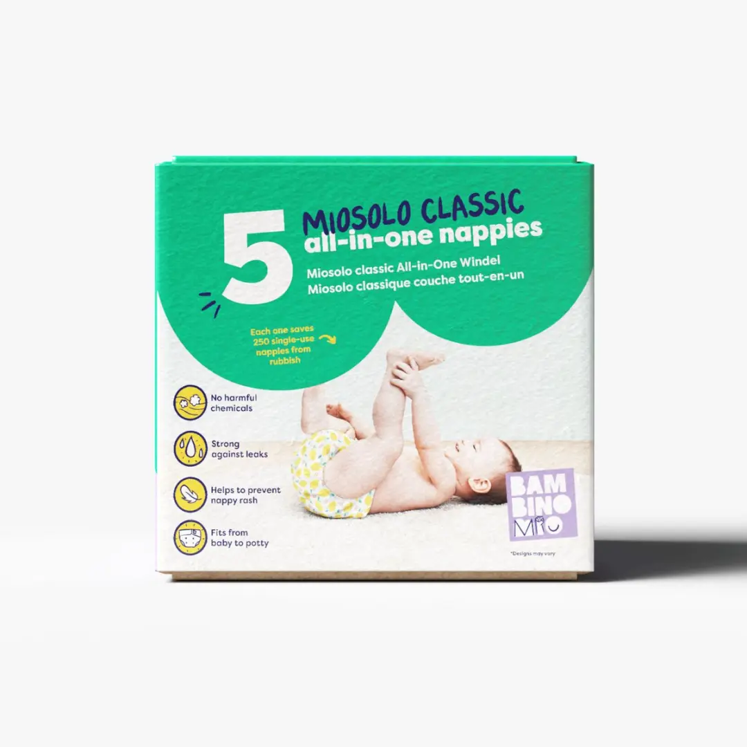 Bambino Mio Miosolo Alles-in-één Luier - 5 Stuks - Dier