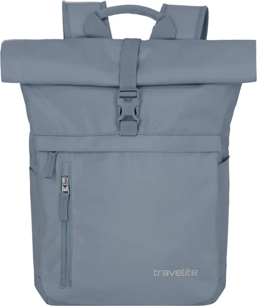 Travelite Basics Rollup Backpack bluegrey