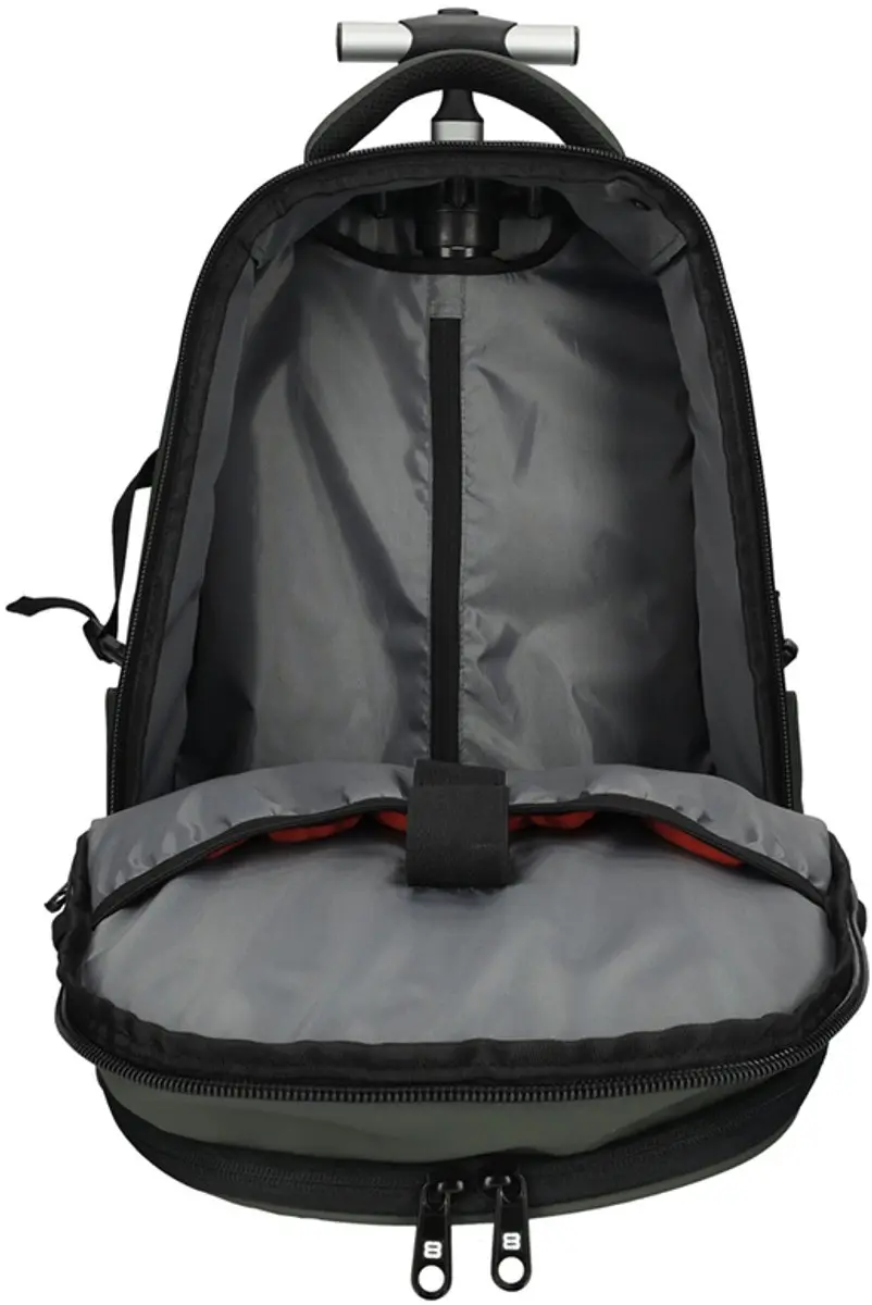 Enrico Benetti Northern Laptoptrolley 17" - Groen - 10 Vakken