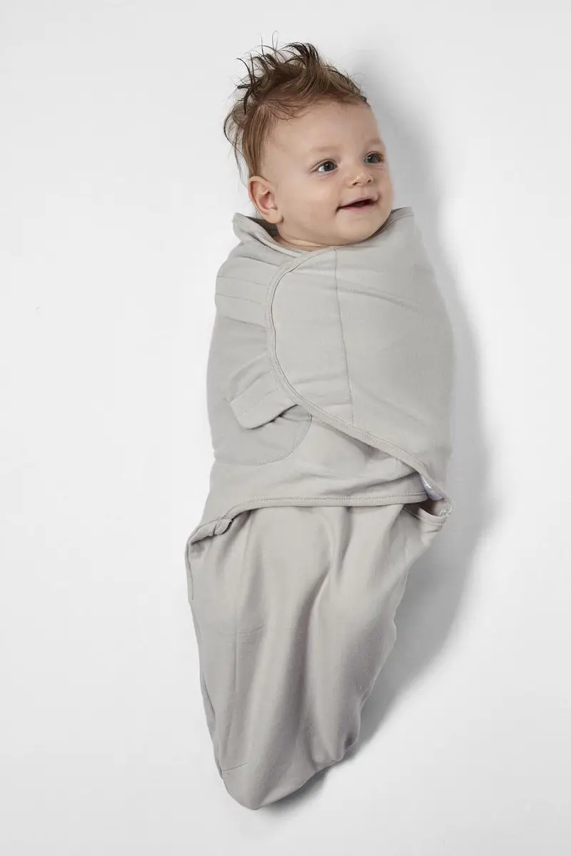 Meyco Baby SwaddleMeyco Inbakerdoek Uni Grey - 1.0 TOG