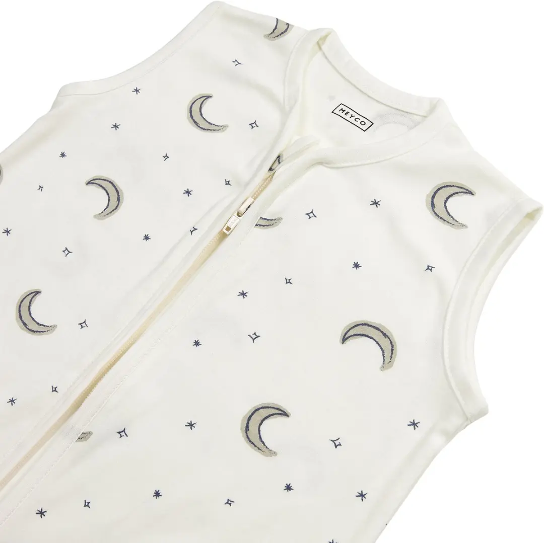 Meyco Baby Moon Baby Zomerslaapzak Indigo 70cm 0.3 TOG