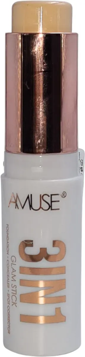 Amuse 3IN1 Glam Stick 02 Cool Beige