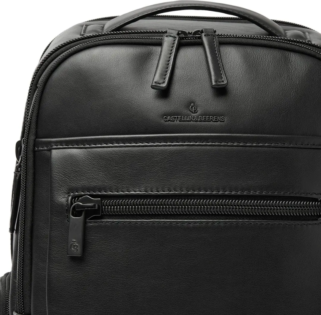 Castelijn & Beerens Nappa X Uniform Travel Backpack 15.6 - Zwart