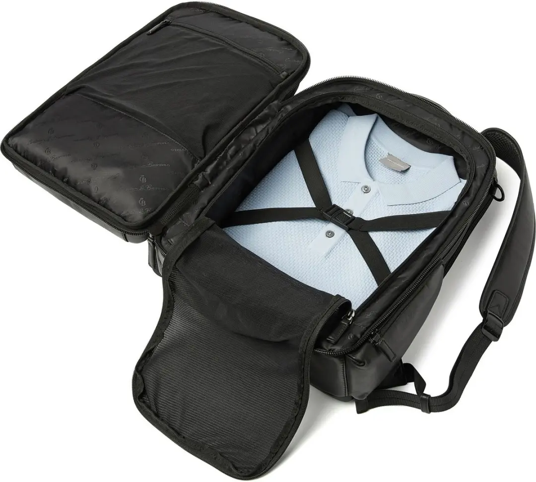Castelijn & Beerens Nappa X Uniform Travel Backpack 15.6 - Zwart