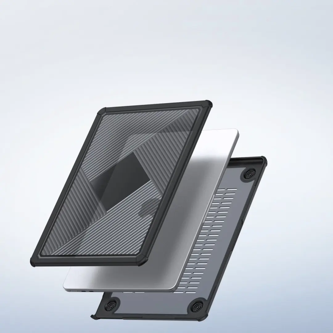 Dux Ducis Armor Pattern Cover MacBook Air 13 8720791566593 - Zwart