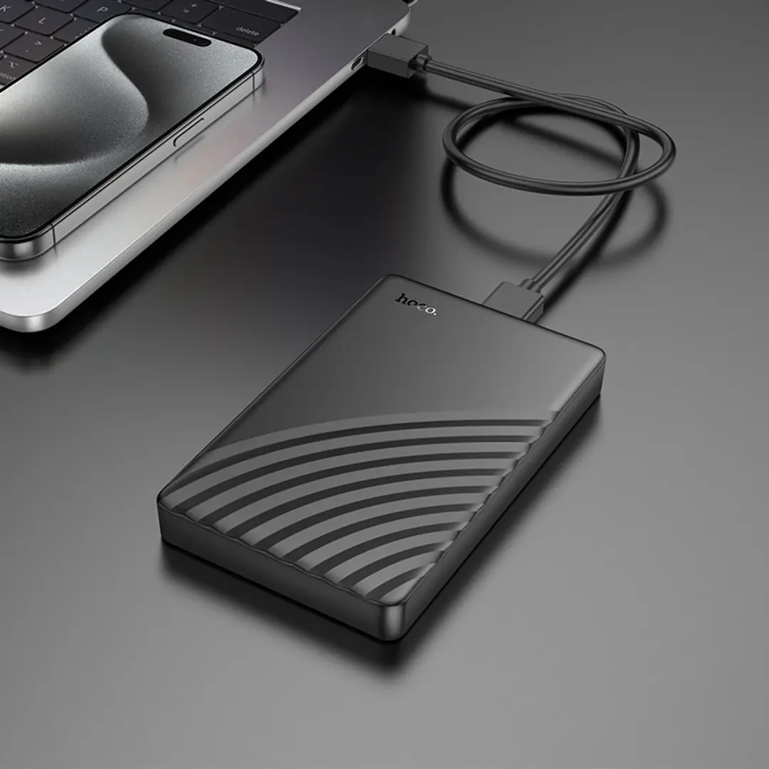 Hoco USB 3.0 2.5 Inch SATA Behuizing - Zwart