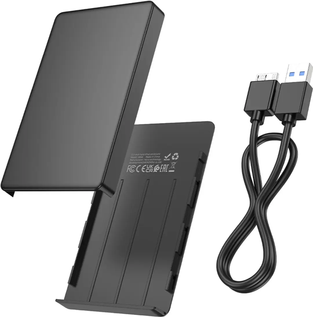 Hoco USB 3.0 2.5 Inch SATA Behuizing - Zwart