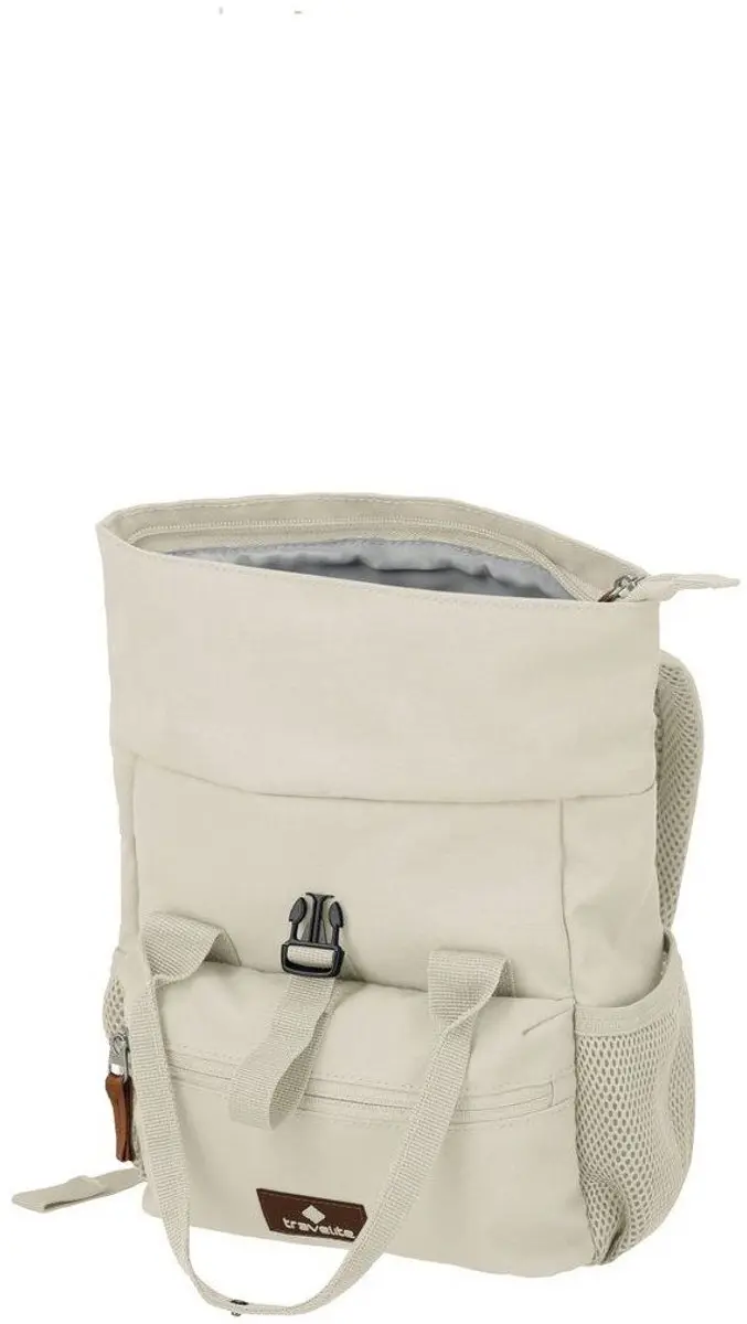 Travelite Basics Stad Rugzak 27cm - 7 Liter - Gebroken wit