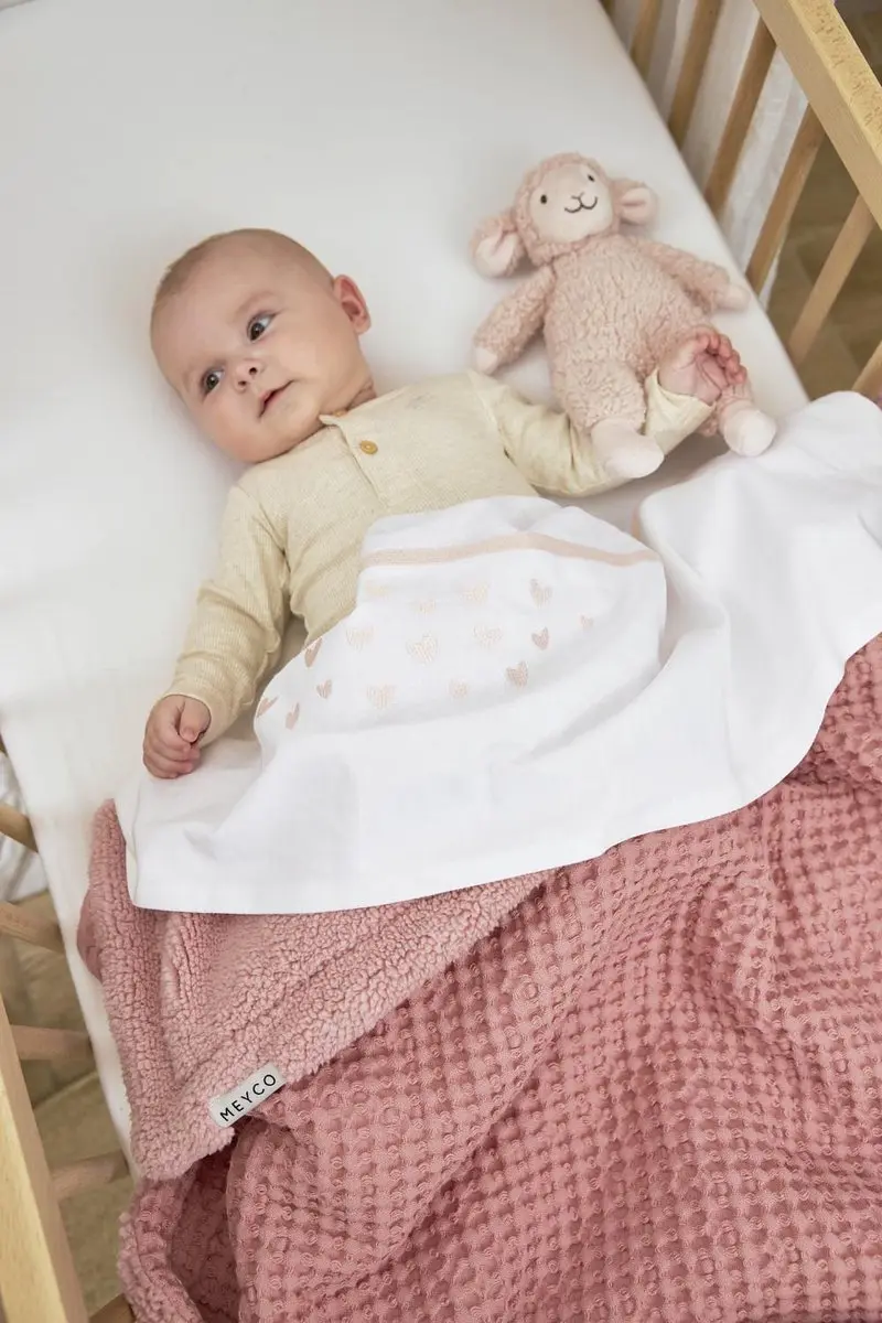 Meyco Baby Uni Hoeslaken Juniorbed - 2 Stuks 70x140/150cm