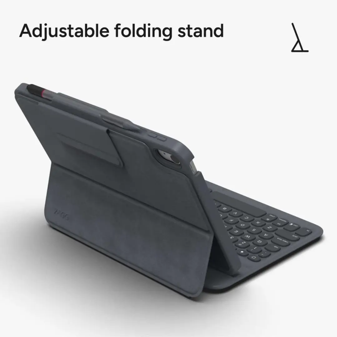 ZAGG Slim Book Go QWERTZ Bluetooth - 13 inch - Zwart